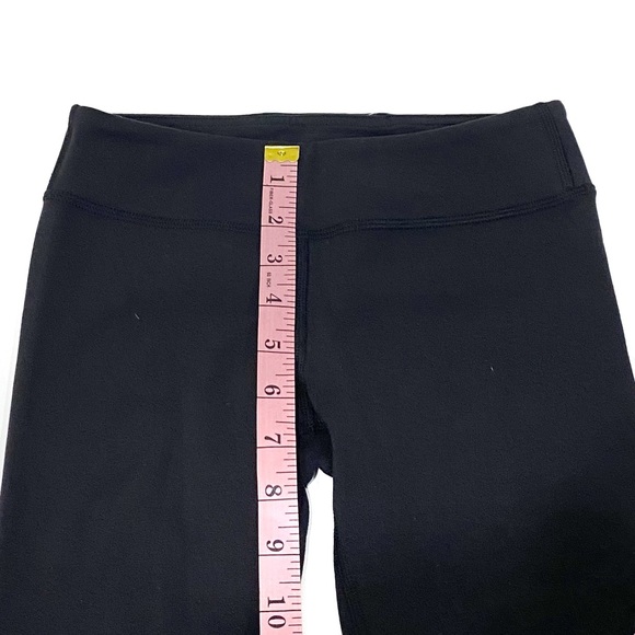 LULULEMON IVIVVA  Black Capri Leggings Size 0 Kids 10 - Picture 4 of 8